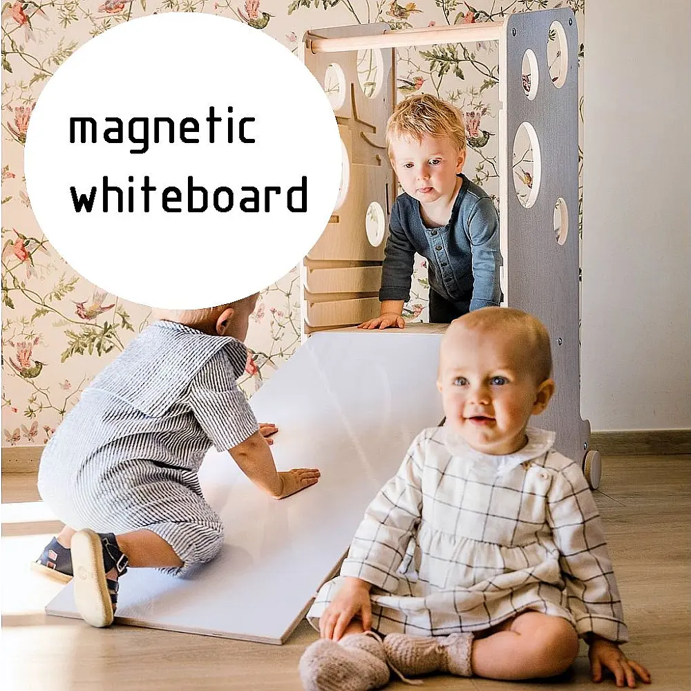 slide with magnetic whiteboard