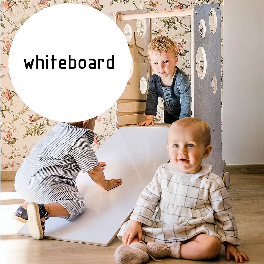 slide with whiteboard