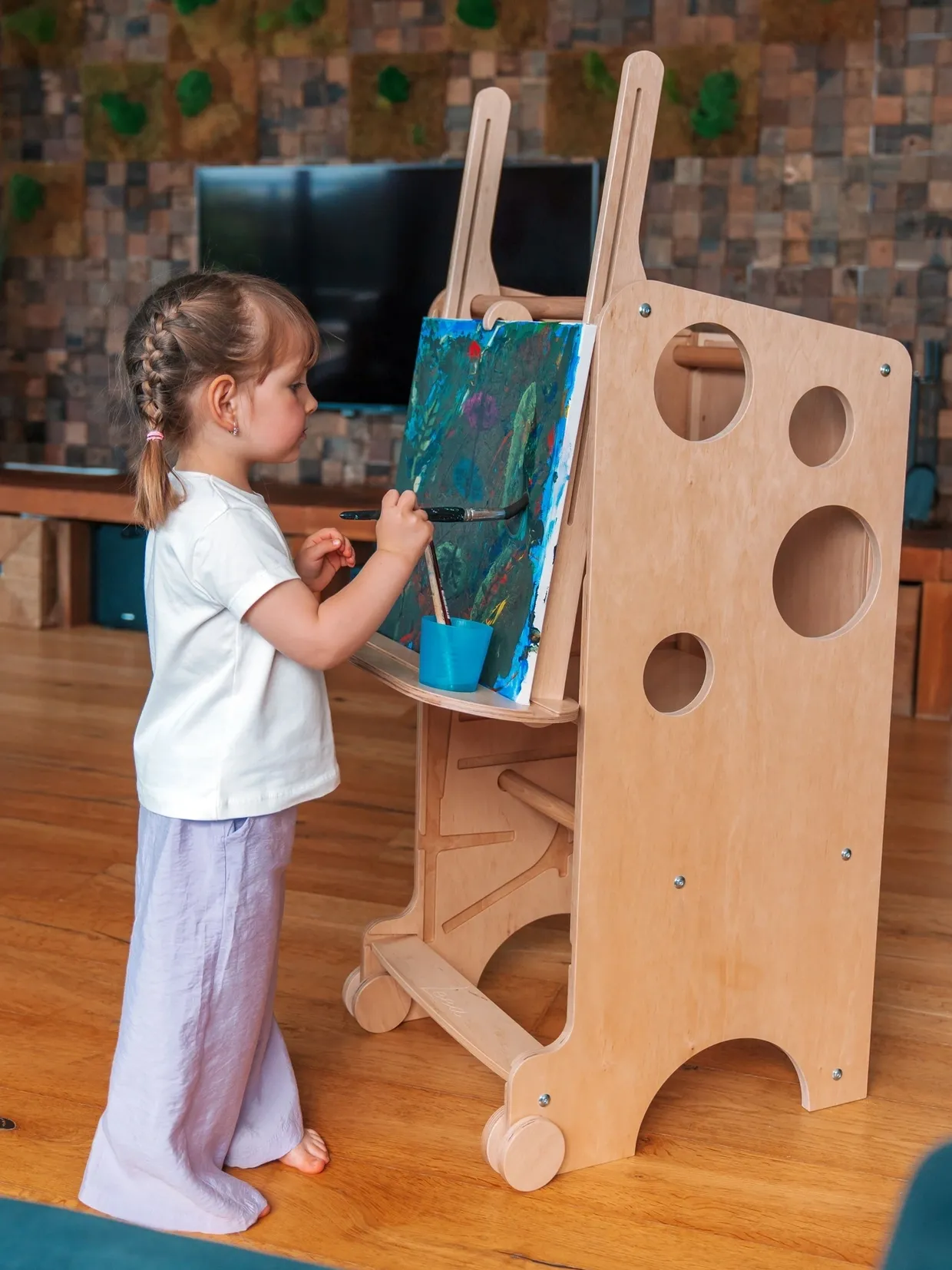 The art easel