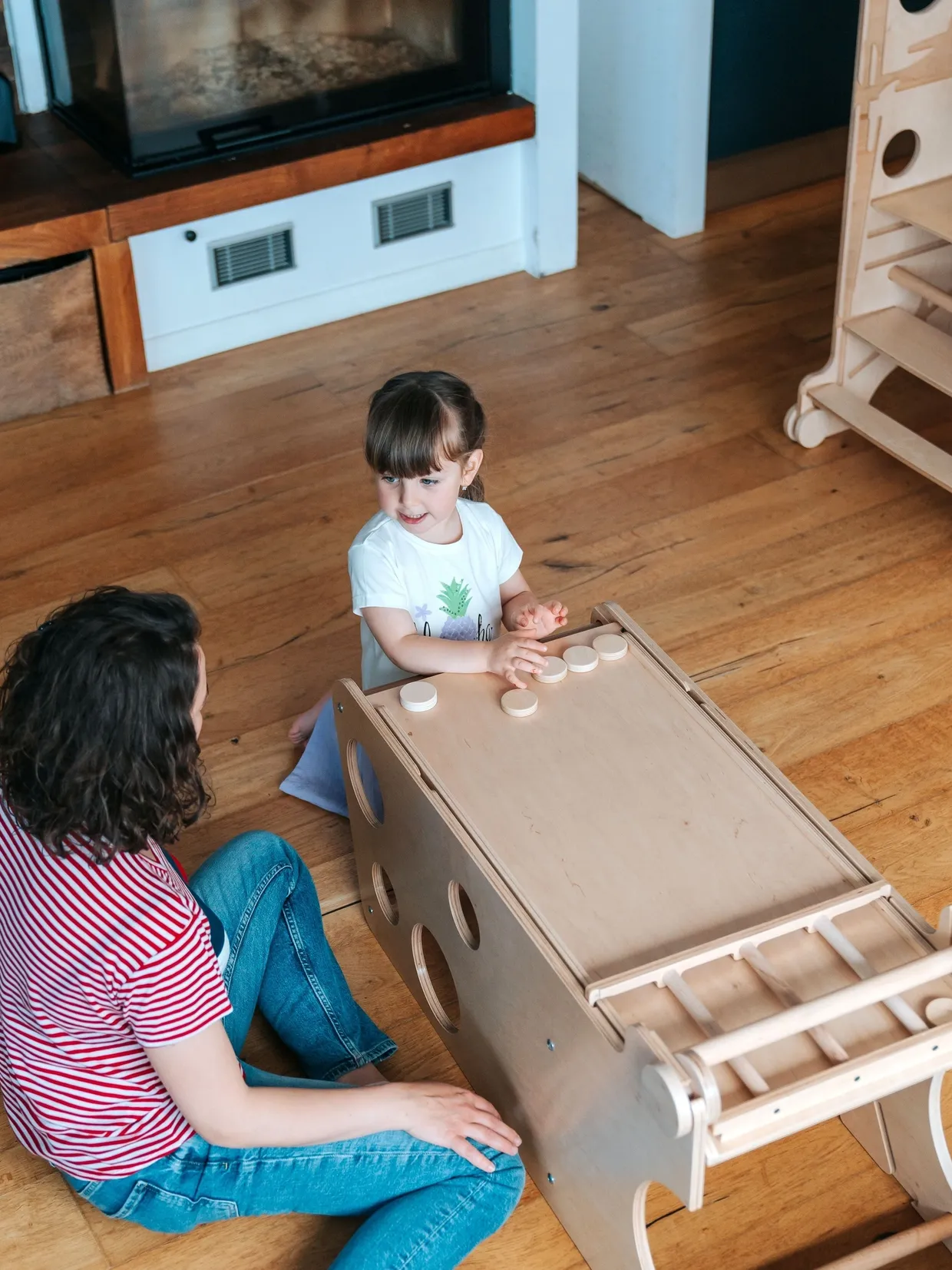 Shuffleboard set